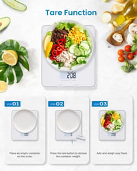 RENPHO Digitális Konyhai Mérleg Tápanyag Kalkulátorral és Alkalmazással 7