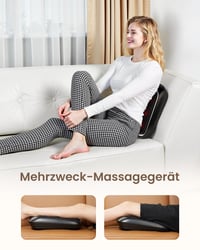 RENPHO masažer za stopala s funkcijom grijanja, električni Shiatsu masažer za stopala s podesivom brzinom 5