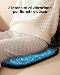 Masážny poťah na sedadlo RENPHO Shiatsu s vyhrievaním, 12 masážnymi hlavicami a vibráciami 5