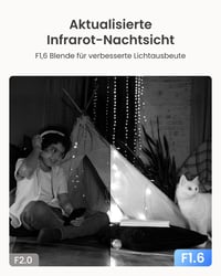 Cameră de supraveghere de interior Reolink E1 Pro 3K WiFi cu funcție Pan/Tilt, monitorizare bebeluși, detectare persoane/animale de companie/plâns, auto-tracking, vedere nocturnă IR de 5MP 6
