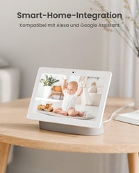 Cameră de supraveghere de interior Reolink E1 Pro 3K WiFi cu funcție Pan/Tilt, monitorizare bebeluși, detectare persoane/animale de companie/plâns, auto-tracking, vedere nocturnă IR de 5MP 7
