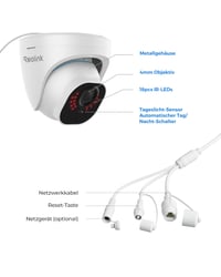 Vonkajšia bezpečnostná kamera Reolink RLC-820A 4K PoE s inteligentnou detekciou pohybu 7