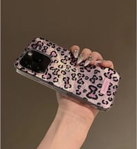 Puzdro Reownest pre iPhone 17 Pro Max, roztomilý retro dizajn s motívom geparda a leoparda, mäkký trblietavý TPU nárazuvzdorný kryt, estetický obal na telefón 5