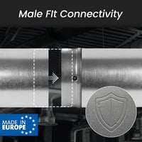 Repa Market 100mm Huzatleállító Visszacsapó Szelep Szellőzéshez 3