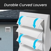 Repa Market szellőzőrács 150mm rovarháló integrált fehér HVAC 5