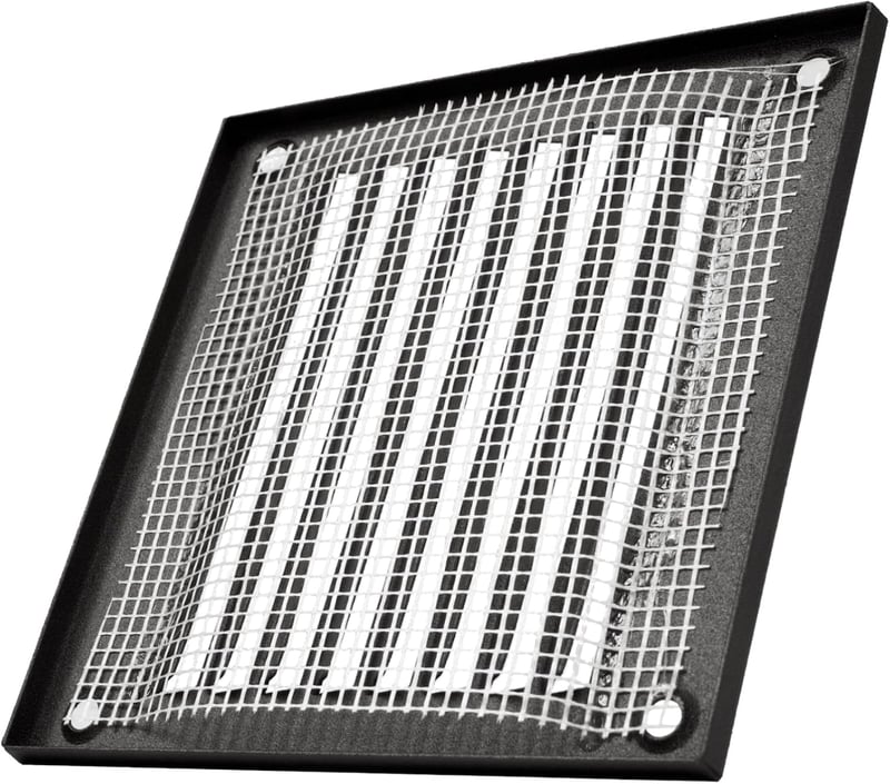 Repa Market 4" Galvanizált Szellőzőrács Légcsatorna Védőfedél Légterelő