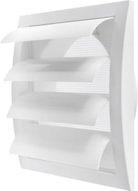 Repa Market szellőzőrács 150mm rovarháló integrált fehér HVAC 1