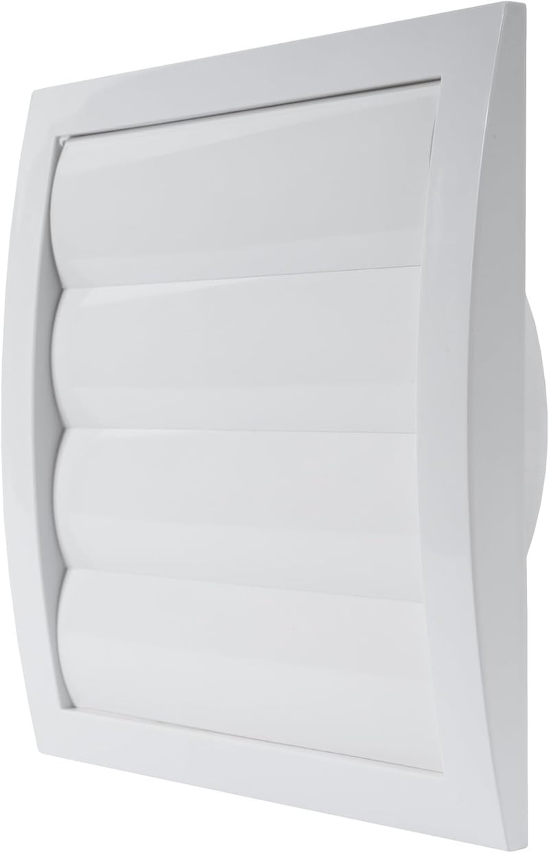 Repa Market szellőzőrács 150mm rovarháló integrált fehér HVAC