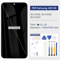 Reparație Samsung Galaxy A25 5G înlocuire ecran LCD SM-A256B SM-A256E SM-A256U ansamblu complet ecran tactil cu ramă 2