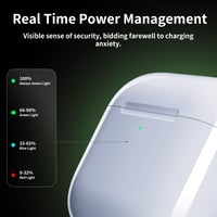 Generička zamjenska kutija za punjenje za AirPods 4. i 5. generaciju s Bluetooth tipkom za uparivanje, bez slušalica 6