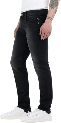 Pánske džínsy Replay Anbass v slim fit strihu s elastickým materiálom Comfort Stretch, tmavosivé (097), veľkosť 38W/34L 4