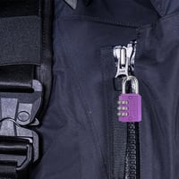 RESET 3 számjegyű kombinációs lakat utazáshoz, táskához, bőröndökhöz és szekrényhez 5