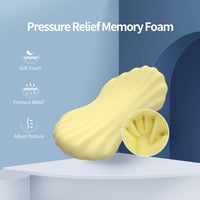 RESTCLOUD Állítható Lumbális Támasztó Párna Memóriahabos Hátpárna 3