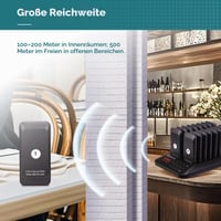 Reštauračný privolávací systém Retekess TD157, 16 pagerov, systém pre obsluhu reštaurácií, bezdrôtový signalizátor 4
