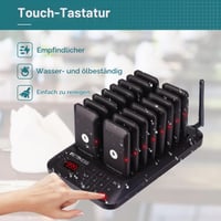 Reštauračný privolávací systém Retekess TD157, 16 pagerov, systém pre obsluhu reštaurácií, bezdrôtový signalizátor 6