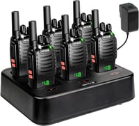 Retevis H777H Professzionális Walkie Talkie PMR Rádió 6 db Töltővel Type-C - With concealed display 1