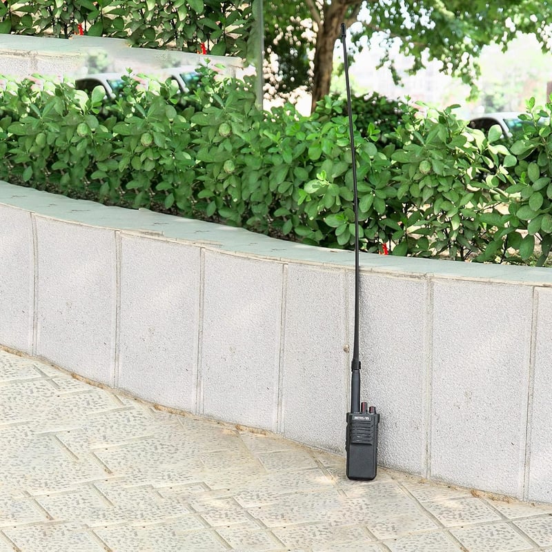 Retevis HA07 Walkie Talkie Antenna SMA-F UHF/VHF 5dBi Nagy Teljesítményű Rádióantenna Baofeng UV-5R, UV-82, BF-888S, RT5R Készülékekhez