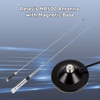 Retevis MR500 CB rádió antenna 150W 26-29MHz PL259 mágneses tartóval 5