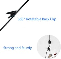 Retevis RE3120 Rádió Fejhallgató 2 Tűs C-Típusú Headset JUCJET RT24 RT27 RT668 Baofeng BF-888S Kenwood Walkie Talkie Kompatibilis (2 db) 6