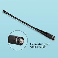 Retevis RHD701 SMA-Female Kettős Sávú Nagy Teljesítményű Antenna Walkie Talkie Készülékekhez - Kompatibilis H777 RT5 RT5R RT6 BAOFENG UV5R A 2