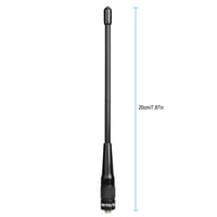 Retevis RHD701 Walkie Talkie antena SMA-ženski Dual Band VHF/UHF - Antena visokih performansi za radio uređaje RT5 RT5R RT7 Baofeng UV-5R 2