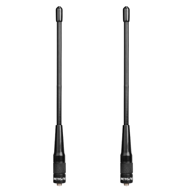 Retevis RHD701 Walkie Talkie antena SMA-ženski Dual Band VHF/UHF - Antena visokih performansi za radio uređaje RT5 RT5R RT7 Baofeng UV-5R