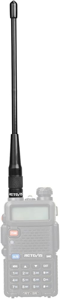 Retevis RHD701 Walkie Talkie Antenna SMA-Female Dual Band VHF/UHF - Nagy Teljesítményű Rádióantenna RT5 RT5R RT7 Baofeng UV-5R Készülékekhez 7
