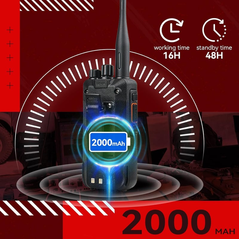Retevis RT3S DMR analóg digitális amatőr rádió OpenGD77 támogatással, dupla idősávos ismétlő, kompatibilis Mototrbo Animal II, fekete, 1 db