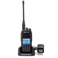 Ručná vysielačka Retevis RT3S DMR, digitálna/analógová, GPS, kompatibilná s Mototrbo - čierna - 1 ks 1