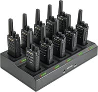Retevis RT668 PMR446 Walkie Talkie 10db Fekete + 10in1 Töltő USB Type-C 1