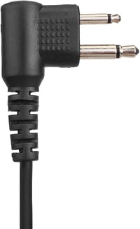 Căști cu microfon pentru stații radio Retevis cu conector cu 2 pini, 5 bucăți, pentru Motorola CP040, DP1400, GP68, GP88 3