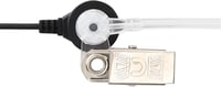 Căști cu microfon pentru stații radio Retevis cu conector cu 2 pini, 5 bucăți, pentru Motorola CP040, DP1400, GP68, GP88 6