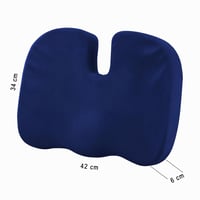 Retoo ortopedski jastuk za uredsku stolicu od memorijske pjene, ergonomski jastuk za rasterećenje trtične kosti, poboljšava cirkulaciju, za ured i auto 9