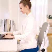 Retoo ortopedski jastuk za uredsku stolicu od memorijske pjene, ergonomski jastuk za rasterećenje trtične kosti, poboljšava cirkulaciju, za ured i auto 7