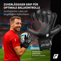 Brankárske rukavice Reusch Attrakt Solid – veľkosť 8 4
