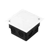 Doză de derivație REV încastrată 15x15x6 cm albă, doză de legătură pentru instalații electrice 5