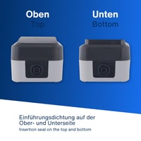 REV AquaStorm Kontrollschalter Nedves Helyiség Kapcsoló IP55 Egypólusú Felületre Szerelhető Antracit 4
