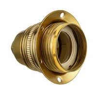 Adaptor dulie E27 REV, suport bec din metal, culoare cupru, pentru becuri cu filet până la 100W 4