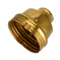 Adaptor dulie E27 REV, suport bec din metal, culoare cupru, pentru becuri cu filet până la 100W 9