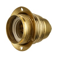Adaptor dulie E27 REV, suport bec din metal, culoare cupru, pentru becuri cu filet până la 100W 6