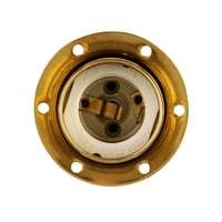 Adaptor dulie E27 REV, suport bec din metal, culoare cupru, pentru becuri cu filet până la 100W 2
