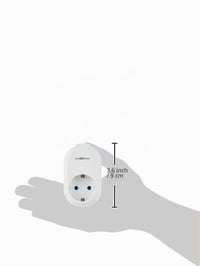 Adaptor Inteligent WiFi cu Temporizator REV Link2Home, Priză Programabilă pentru Casă Inteligentă, Alb 3