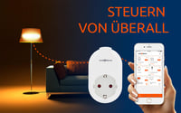 Adaptor Inteligent WiFi cu Temporizator REV Link2Home, Priză Programabilă pentru Casă Inteligentă, Alb 10