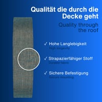 Plafonieră REV - 50 cm, cu Abajur Rotund din Material Textil în Stil Vintage, Verde-Auriu, cu Șase Dulii E27, pentru Camera de Zi și Dormitor 3