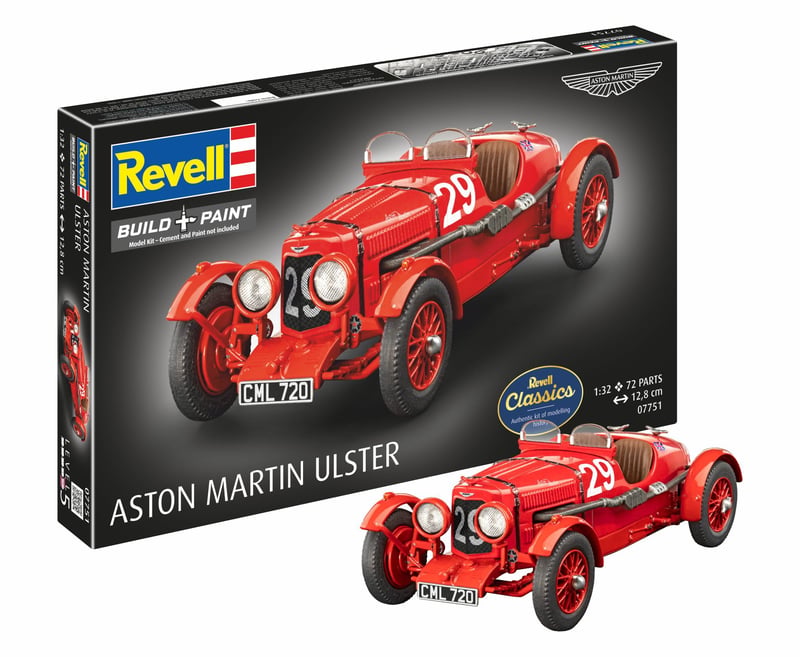 Modelárska stavebnica Revell Aston Martin Ulster – detailný model pre nadšencov áut