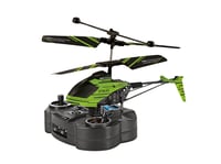 RC helikoptéra Revell Control 23829 Streak – 2-kanálové IR diaľkové ovládanie, gyroskop, efekt svietenia v tme, na vnútorné použitie, zelená/čierna, 15 cm 4