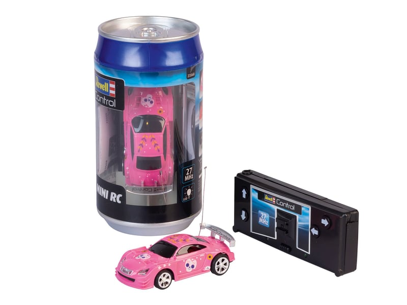 Diaľkovo ovládané auto Revell Control Mini RC, ružové, od 8 rokov, kompaktná veľkosť, na vnútorné použitie, 1 ks