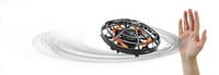 Revell Control Mover čierne infračervené diaľkovo ovládané vozidlo s ovládaním gestami rúk, 3 senzory proti nárazu, ochranná klietka, 11 cm, štart hodením 6