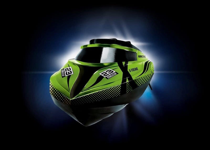 Revell Control X-Treme Hurricane távirányítós motorcsónak, 45 km/h sebesség, 2.4 GHz, 46 cm, zöld/fekete, 7 éves kortól