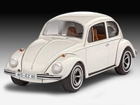 Plastový model auta Revell Volkswagen VW Beetle 1968, mierka 1:32, úroveň 3, pre pokročilých modelárov, bez lepidla a farieb 9